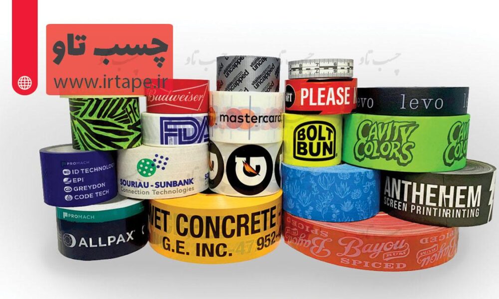 چاپ روی چسب نواری